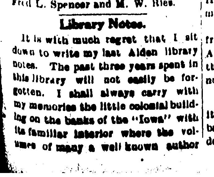 1917, Mar 1, Alden Cora Haeussler Goodbye Note p. 1
